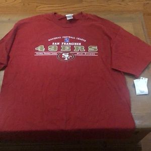 Vintage 49ers shirt new with tags never worn